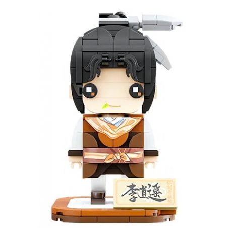 PANTASY 99109 non  TRUYỀN THUYẾT VỀ KIẾM VÀ TIÊN LI XIAOYAO FANGTOU bộ đồ chơi xếp lắp ráp ghép mô hình Brickheadz Nhân Vật Đầu To