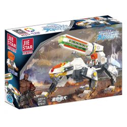 JIESTAR 67017 non  BÌNH MINH BẤT TẬN CHÓ SĂN PHÁO BINH bộ đồ chơi xếp lắp ráp ghép mô hình ENDLESS DAWN 241 khối