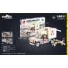 JIESTAR 29011 non  LỰC LƯỢNG CHỐNG KHỦNG BỐ XE CỨU THƯƠNG QUÂN SỰ HUMVEE bộ đồ chơi xếp lắp ráp ghép mô hình Military Army Quân Sự Bộ Đội 260 khối