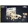 JIESTAR 29002 non  LỰC LƯỢNG CHỐNG KHỦNG BỐ XE BỌC THÉP FORD bộ đồ chơi xếp lắp ráp ghép mô hình Military Army Quân Sự Bộ Đội 193 khối