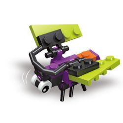 JIESTAR 59211 non  CÂU CHUYỆN CÔN TRÙNG BƯỚM ĐÊM bộ đồ chơi xếp lắp ráp ghép mô hình Creator Sáng Tạo 23 khối