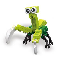 JIESTAR 59208 non  CÂU CHUYỆN CÔN TRÙNG BỌ NGỰA bộ đồ chơi xếp lắp ráp ghép mô hình Creator Sáng Tạo 32 khối