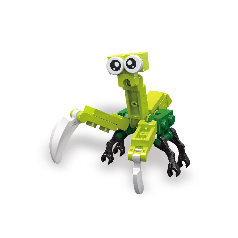 JIESTAR 59208 non  CÂU CHUYỆN CÔN TRÙNG BỌ NGỰA bộ đồ chơi xếp lắp ráp ghép mô hình Creator Sáng Tạo 32 khối