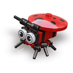 JIESTAR 59206 non  CÂU CHUYỆN CÔN TRÙNG BỌ RÙA BẢY ĐỐM bộ đồ chơi xếp lắp ráp ghép mô hình Creator Sáng Tạo 20 khối