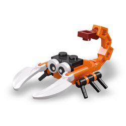 JIESTAR 59204 non  CÂU CHUYỆN CÔN TRÙNG BỌ CẠP bộ đồ chơi xếp lắp ráp ghép mô hình Creator Sáng Tạo 21 khối