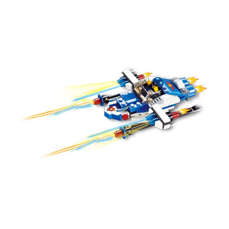 JIESTAR 32001 non  GIỮA CÁC VÌ SAO SẤM HỔ bộ đồ chơi xếp lắp ráp ghép mô hình 103 khối