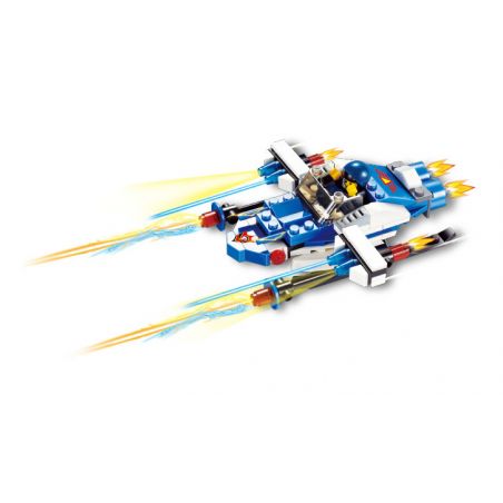 JIESTAR 32001 non  GIỮA CÁC VÌ SAO SẤM HỔ bộ đồ chơi xếp lắp ráp ghép mô hình 103 khối