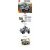 JIESTAR 23026 non  QUÂN ĐOÀN DÃ CHIẾN XE JEEP bộ đồ chơi xếp lắp ráp ghép mô hình Military Army Quân Sự Bộ Đội 89 khối
