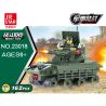 JIESTAR 23018 non  CHIẾN TRANH QUÂN SỰ TRÊN BỘ XE TĂNG ĐẤU bộ đồ chơi xếp lắp ráp ghép mô hình Military Army BATTLE TANK Quân Sự Bộ Đội 162 khối