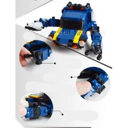 GUDI 8111 Xếp hình kiểu  CREATOR 3 IN 1 Robots Transform Automotive Rô Bốt Biến Hình ô Tô 148 khối