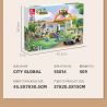 JIESTAR 55014 non  THÀNH PHỐ TOÀN CẦU CỬA HÀNG HOA bộ đồ chơi xếp lắp ráp ghép mô hình City CITY GLOBAL 509 khối