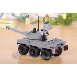 GUDI 8114 Xếp hình kiểu  CREATOR 3 IN 1 Rô Bốt Biến Hình Phi Thuyền, Xe Tăng 193 khối