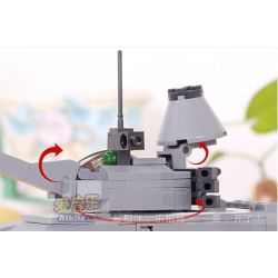 GUDI 8114 Xếp hình kiểu  CREATOR 3 IN 1 Rô Bốt Biến Hình Phi Thuyền, Xe Tăng 193 khối