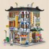 LOZ 1052 non  TÒA NHÀ THƯƠNG MẠI GÓC bộ đồ chơi xếp lắp ráp ghép mô hình 2763 khối