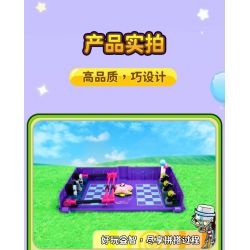 GUDI 60029 non  CUỘC CHIẾN THỰC VẬT CUỐN SÁCH VỀ THỜI ĐẠI ROCK AND ROLL bộ đồ chơi xếp lắp ráp ghép mô hình Movie & Game Phim Và Trò Chơi 237 khối