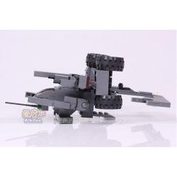 GUDI 8114 Xếp hình kiểu  CREATOR 3 IN 1 Rô Bốt Biến Hình Phi Thuyền, Xe Tăng 193 khối