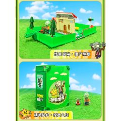 GUDI 60028 non  CUỘC CHIẾN THỰC VẬT CUỐN SÁCH THỜI HIỆN ĐẠI bộ đồ chơi xếp lắp ráp ghép mô hình Movie & Game Phim Và Trò Chơi 229 khối