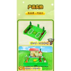 GUDI 60028 non  CUỘC CHIẾN THỰC VẬT CUỐN SÁCH THỜI HIỆN ĐẠI bộ đồ chơi xếp lắp ráp ghép mô hình Movie & Game Phim Và Trò Chơi 229 khối