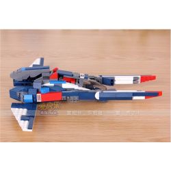 GUDI 8115 Xếp hình kiểu  CREATOR 3 IN 1 Creativity Transforming Rô Bốt Biến Hình Thành Phi Thuyền Chó Săn 242 khối