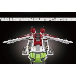 MouldKing 21066 Mould King 21066 non  PHÁO HẠM CỘNG HÒA bộ đồ chơi xếp lắp ráp ghép mô hình Star Wars LAAT-1 Chiến Tranh Giữa Các Vì Sao 8039 khối