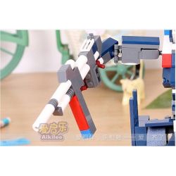 GUDI 8115 Xếp hình kiểu  CREATOR 3 IN 1 Creativity Transforming Rô Bốt Biến Hình Thành Phi Thuyền Chó Săn 242 khối