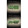 QuanGuan 100113 Quan Guan 100113 non  XE TẢI QUÂN SỰ HẠNG TRUNG GAZ AAA CỦA LIÊN XÔ bộ đồ chơi xếp lắp ráp ghép mô hình Military Army GAZ AAA MEDIUM DUTY MILITARY TRUCK Quân Sự Bộ Đội 398 khối