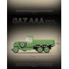QuanGuan 100113 Quan Guan 100113 non  XE TẢI QUÂN SỰ HẠNG TRUNG GAZ AAA CỦA LIÊN XÔ bộ đồ chơi xếp lắp ráp ghép mô hình Military Army GAZ AAA MEDIUM DUTY MILITARY TRUCK Quân Sự Bộ Đội 398 khối
