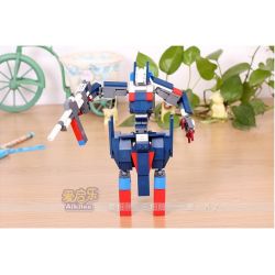 GUDI 8115 Xếp hình kiểu  CREATOR 3 IN 1 Creativity Transforming Rô Bốt Biến Hình Thành Phi Thuyền Chó Săn 242 khối