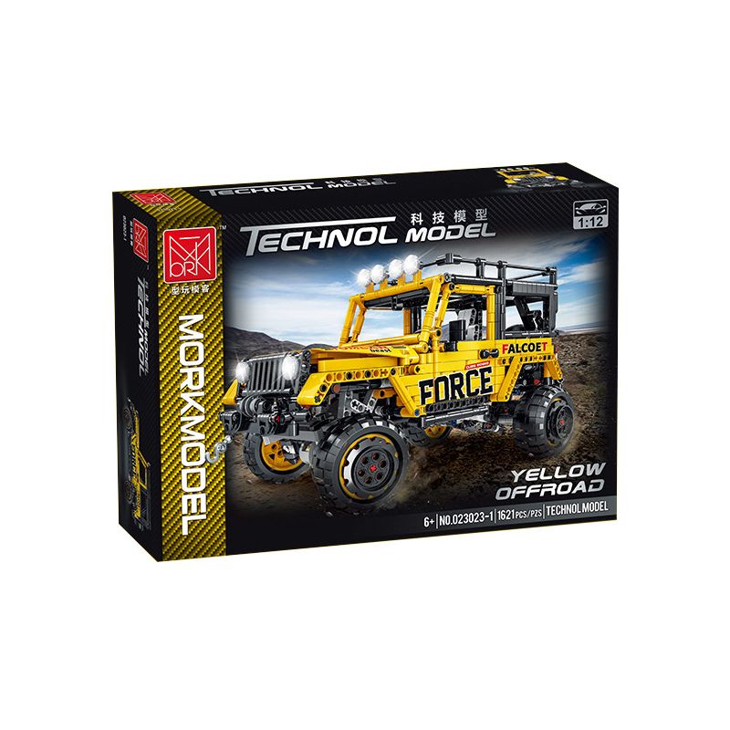 MorkModel 023023-4 023023-1 023023-2 023023-3 Mork Model 023023-4 023023-1 023023-2 023023-3 non  XE ĐỊA HÌNH JEEP WRANGLER tỷ lệ 1:12 bộ đồ chơi xếp lắp ráp ghép mô hình  OFFROAD Kỹ Thuật Công Nghệ Cao Mô Hình Phương Tiện 1607 khối
