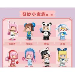 QMAN ENLIGHTEN KEEPPLEY 72035 non  MINI WORLD GIA ĐÌNH NHỎ TUYỆT VỜI PHẦN 1 bộ đồ chơi xếp lắp ráp ghép mô hình Movie & Game Phim Và Trò Chơi