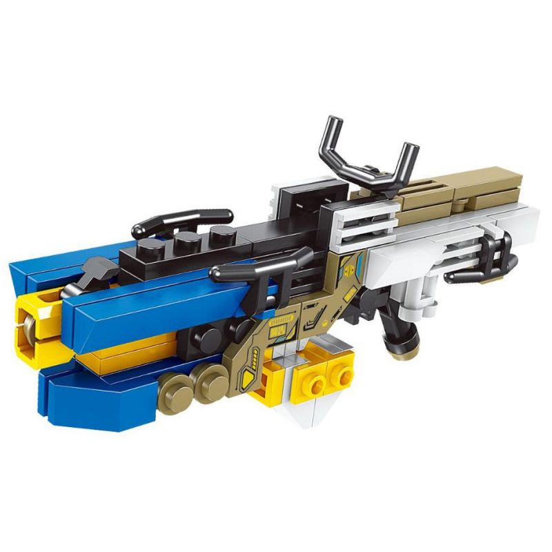 Kazi KY88029 88029 non  SÚNG CẦM TAY TRONG TƯƠNG LAI MÁY NHIỆT NHẸ bộ đồ chơi xếp lắp ráp ghép mô hình Gun FUTURE FIREARMS 93 khối