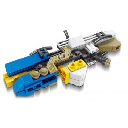 Kazi KY88029 88029 non  SÚNG CẦM TAY TRONG TƯƠNG LAI MÁY NHIỆT NHẸ bộ đồ chơi xếp lắp ráp ghép mô hình Gun FUTURE FIREARMS 93 khối