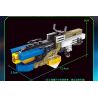 Kazi KY88029 88029 non  SÚNG CẦM TAY TRONG TƯƠNG LAI MÁY NHIỆT NHẸ bộ đồ chơi xếp lắp ráp ghép mô hình Gun FUTURE FIREARMS 93 khối