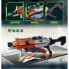 Kazi KY88027 88027 non  SÚNG CẦM TAY TRONG TƯƠNG LAI TRƯỜNG NĂNG LƯỢNG ĐIỆN NHẸ bộ đồ chơi xếp lắp ráp ghép mô hình Gun FUTURE FIREARMS 124 khối