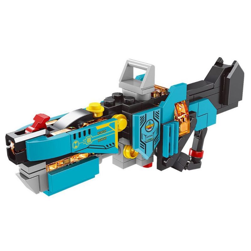 Kazi KY88026 88026 non  SÚNG CỦA TƯƠNG LAI TRƯỜNG XUNG RIFT bộ đồ chơi xếp lắp ráp ghép mô hình Gun FUTURE FIREARMS 101 khối