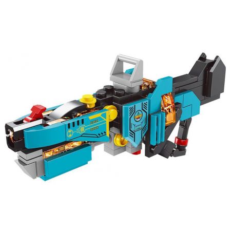 Kazi KY88026 88026 non  SÚNG CỦA TƯƠNG LAI TRƯỜNG XUNG RIFT bộ đồ chơi xếp lắp ráp ghép mô hình Gun FUTURE FIREARMS 101 khối