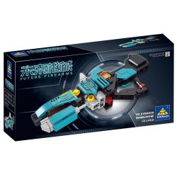 Kazi KY88026 88026 non  SÚNG CỦA TƯƠNG LAI TRƯỜNG XUNG RIFT bộ đồ chơi xếp lắp ráp ghép mô hình Gun FUTURE FIREARMS 101 khối