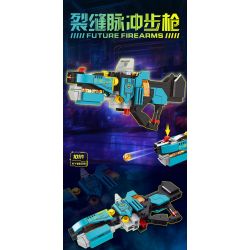 Kazi KY88026 88026 non  SÚNG CỦA TƯƠNG LAI TRƯỜNG XUNG RIFT bộ đồ chơi xếp lắp ráp ghép mô hình Gun FUTURE FIREARMS 101 khối