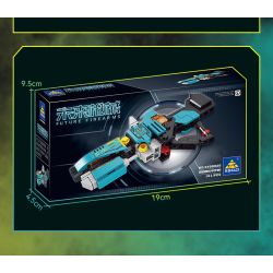 Kazi KY88026 88026 non  SÚNG CỦA TƯƠNG LAI TRƯỜNG XUNG RIFT bộ đồ chơi xếp lắp ráp ghép mô hình Gun FUTURE FIREARMS 101 khối