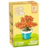 SEMBO 611064 non  CHẬU CÂY DỄ THƯƠNG MAPLE CUP bộ đồ chơi xếp lắp ráp ghép mô hình Flowers Hoa 91 khối