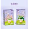 SEMBO 611061 non  CHẬU CÂY DỄ THƯƠNG STARRY ORCHID CUTE CUP bộ đồ chơi xếp lắp ráp ghép mô hình Flowers Hoa 159 khối