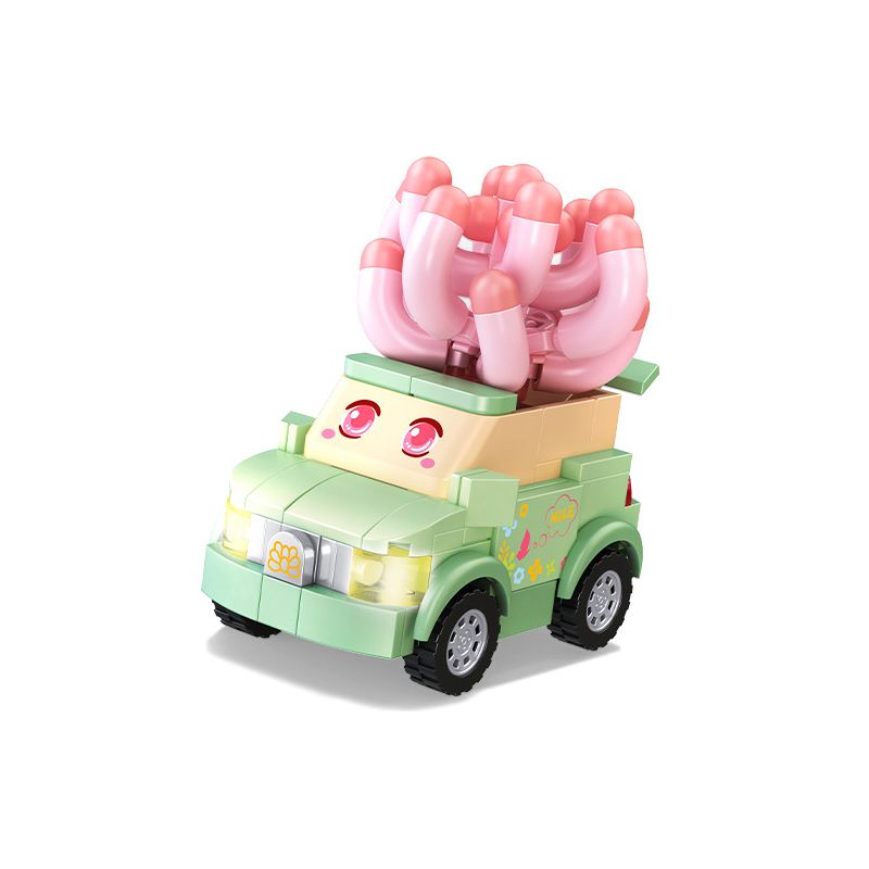 SEMBO 611056 non  CỬA HÀNG HOA OTOME bộ đồ chơi xếp lắp ráp ghép mô hình Flowers 172 khối