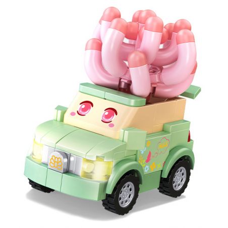 SEMBO 611056 non  CỬA HÀNG HOA OTOME bộ đồ chơi xếp lắp ráp ghép mô hình Flowers 172 khối