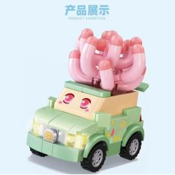 SEMBO 611056 non  CỬA HÀNG HOA OTOME bộ đồ chơi xếp lắp ráp ghép mô hình Flowers 172 khối