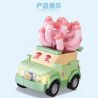 SEMBO 611056 non  CỬA HÀNG HOA OTOME bộ đồ chơi xếp lắp ráp ghép mô hình Flowers 172 khối