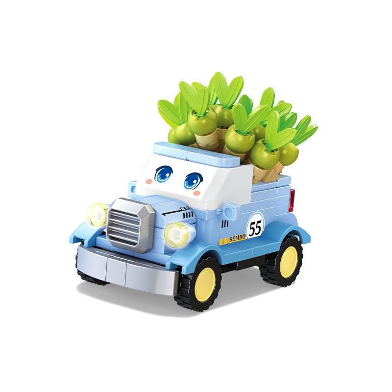 SEMBO 611055 non  CỬA HÀNG HOA BIHUANZUO bộ đồ chơi xếp lắp ráp ghép mô hình Flowers 150 khối