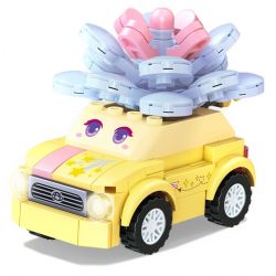 SEMBO 611054 non  CỬA HÀNG HOA EDELWEISS bộ đồ chơi xếp lắp ráp ghép mô hình Flowers 160 khối