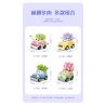 SEMBO 611054 non  CỬA HÀNG HOA EDELWEISS bộ đồ chơi xếp lắp ráp ghép mô hình Flowers 160 khối