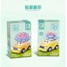 SEMBO 611054 non  CỬA HÀNG HOA EDELWEISS bộ đồ chơi xếp lắp ráp ghép mô hình Flowers 160 khối