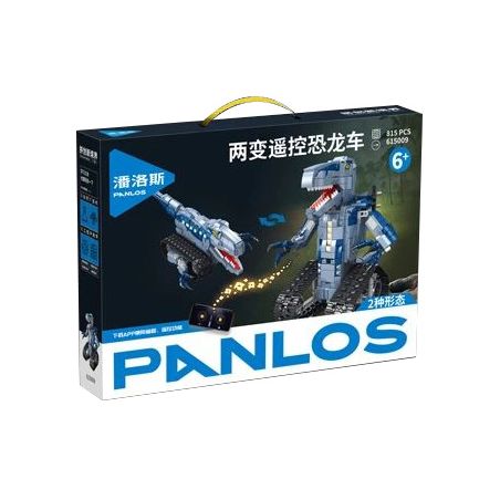 PanlosBrick 615009 Panlos Brick 615009 non  XE KHỦNG LONG ĐIỀU KHIỂN TỪ XA 2 TẦNG bộ đồ chơi xếp lắp ráp ghép mô hình  Kỹ Thuật Công Nghệ Cao Mô Hình Phương Tiện
